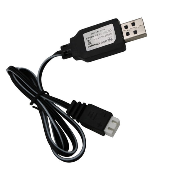 Chargiing Cable USB to 3Pin Port Battery Charging Cord with LED Indicating Lights
