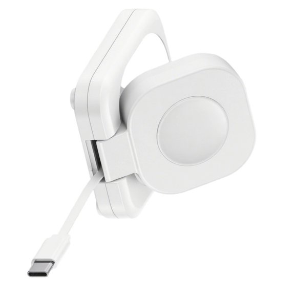 Charging Base For Watch 9/8/7/6/5/4 40mm 41mm 42mm 5W Fast Wireless Charging With Retractable Cable