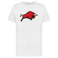 thumbnail image 1 of Charging Bull Mascot T-Shirt Men -Image by Shutterstock, Male 3X-Large, 1 of 2