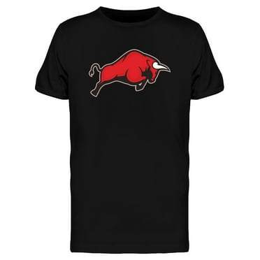 Charging Bull Mascot T-Shirt Men -Image by Shutterstock, Male Medium