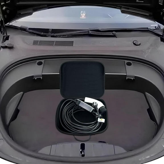 Charging Cable Bag under $5! CQCYD Charging Bag EV Charging Bag, Portable Charging Bag for Car Cable, Flame Retardant Charging Cable Storage Bag