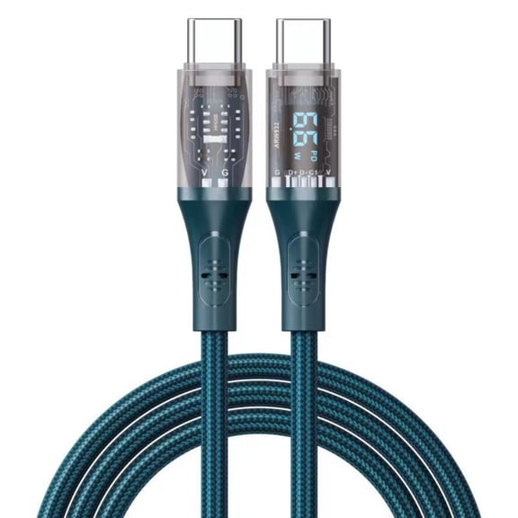 Charging Cable Data Cable GREEN TYPE C TO TYPE C TYPE C TO TYPE Green Green