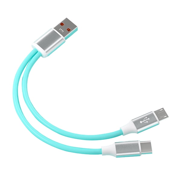 Charging Cable Data Transfer Cord USB A to Type C Micro USB Fast Charging Cord for Cellphone Tablets Earphone