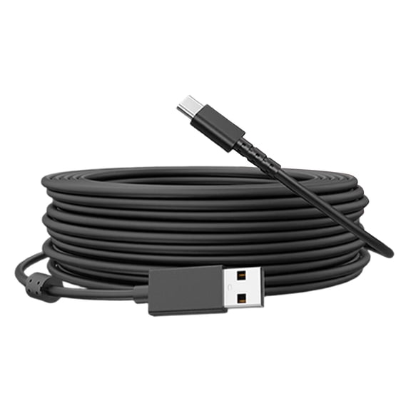 Charging Cable for Security Cameras with PVC Coating, Stable Power , Easy Installation