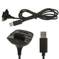 thumbnail image 1 of ﻿ Charging Cable for Xbox 360 Wireless Game Controllers Remote Charger Cord,2 Packs-Black, 1 of 8