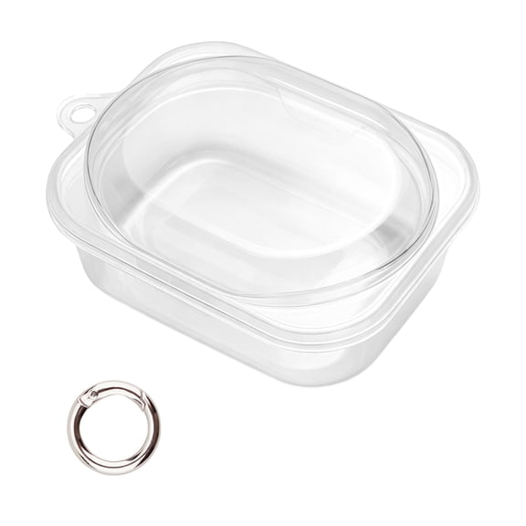 Charging Case Cover Compatible with Ear (3a), Clear TPU Earbud Shell, Flexible Removal, Visible Finish, Daily Travel Carry Support