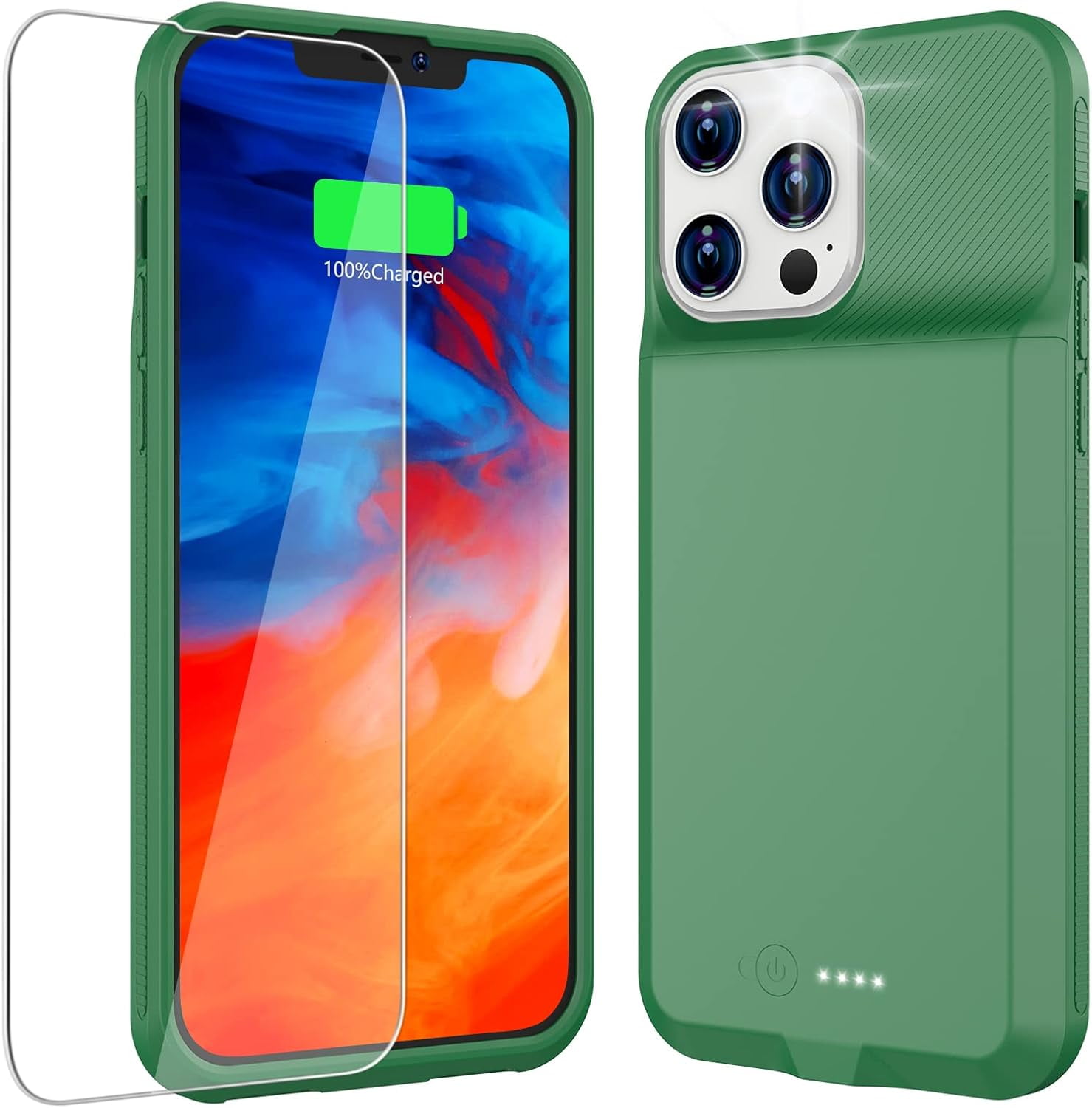 Charging Case for iPhone 13/13 Pro, 7000mAh Ultra Slim Portable