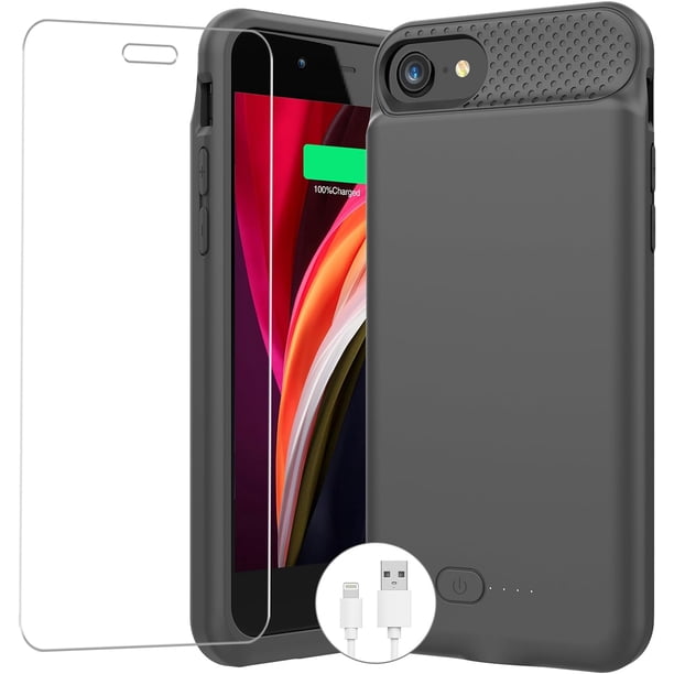 Charging Case for iPhone 8/7/6s/6/SE (2022/2020) Slim 6000mAh
