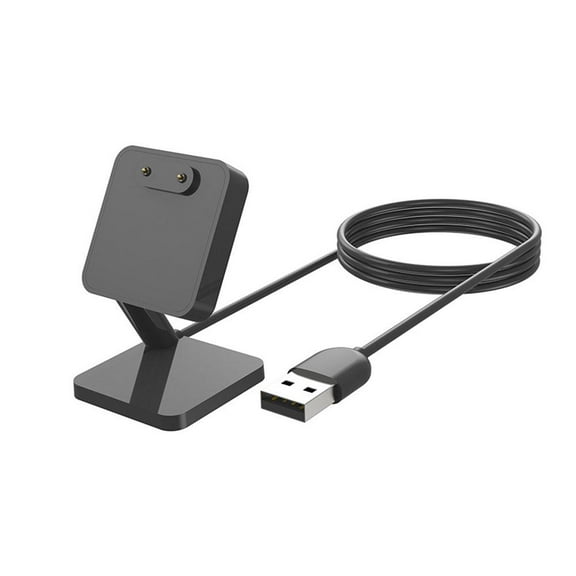 Charging Cradle with 5V 1A Input for Smart Watches, Black, 100CM Cord Length