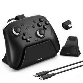 Charging Dock Adapter for Switch 2 Pro Controller, Charging Base Stand with Indicator Light Fast Charge, USB-C Charger Base Holder for Switch 2 Pro Controller Accessories