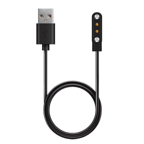 Charging Dock Cables Charger for iWO W26 40MM 44MM Pro for Smart Watch 2-pin Magnetic USB Charging Cable Light Portable