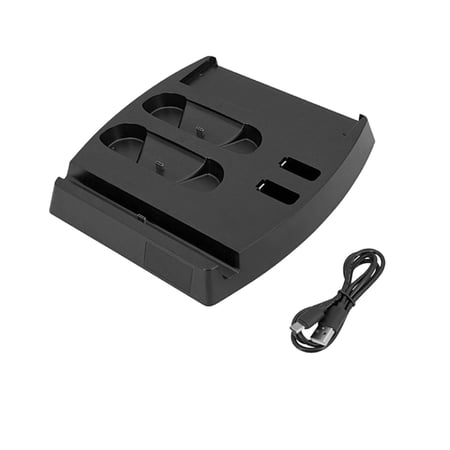 Charging Dock and Game Holder Controllers Accessory Professional Replacement Game Up to 28 Games for Game Console Supplies