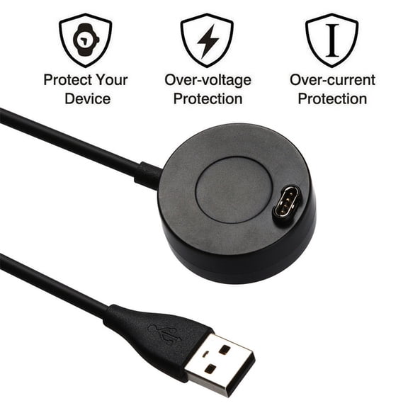 Charging Dock for Garmin Fenix 6S/6/6x Pro - 100cm Cable, Over-Current Protection, Compact Design, for Smart Watch Charging