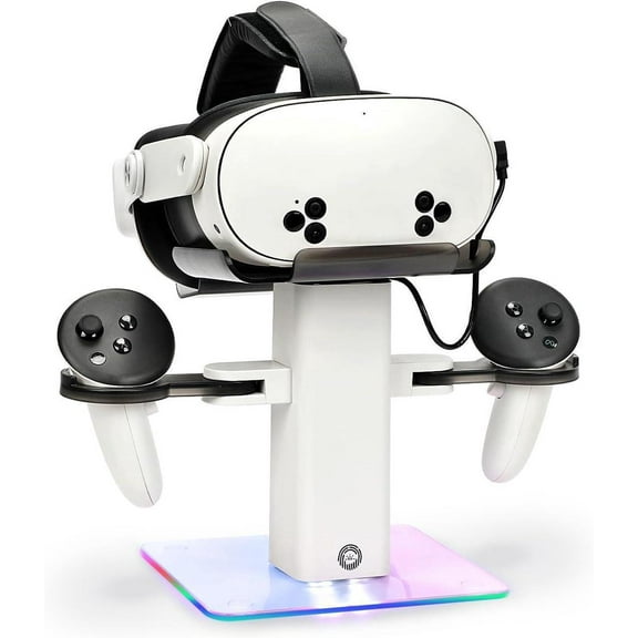 Charging Dock for MetaQuest 3S, Vertical Charging Stand, Compatible for Quest 3S/Quest 3/Quest 2 VR Controller Holder