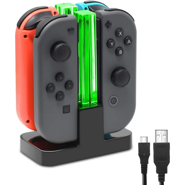 Charging For Nintendo Switch JoyCon Controllers 2 in 1 JoyCon Charger