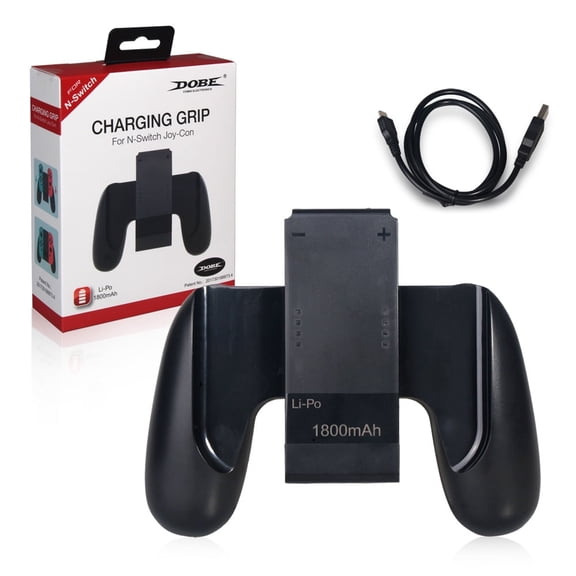 Charging Grip with 1800mAh Battery for Nintendo Switch Joy-Con - Charge Your Controllers on the Go