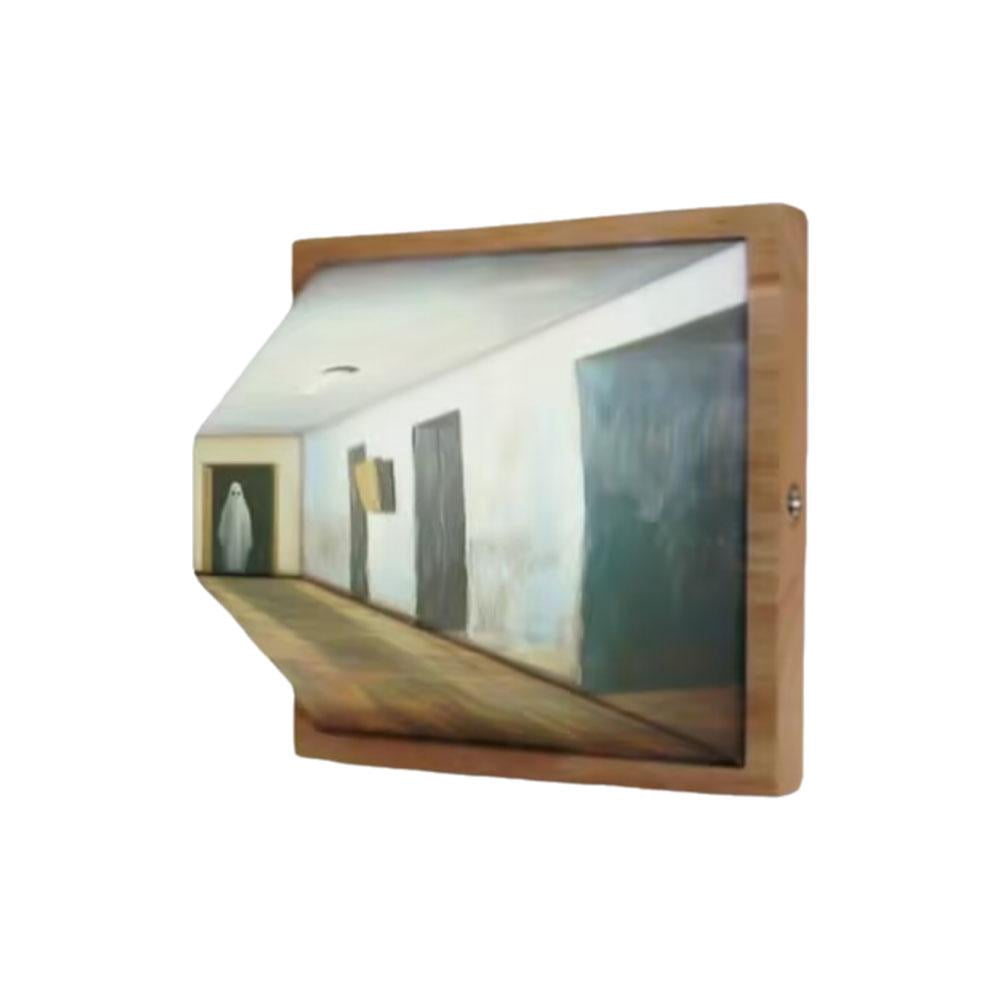 3D Illusion Wall Lamp - Naked Eye Visual Night Light, Color Changing LED, For Living Room & Bedroom