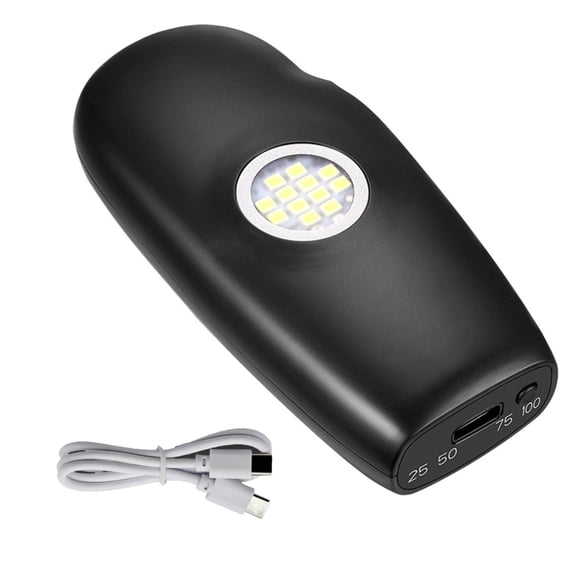 Charging Power Shell 2x 18650 Battery Box Case with Light Indicator Battery Holder Chargers Pack Shell for Phone Charging