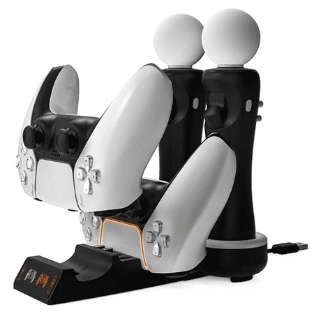 Charging Station Dock Suitable for PS5 handle/ VR MOVE Controller with LED Indicator