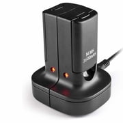 Charging Station Compatible with Xbox 360 Wireless Controller 2 Pack Rechargeable Battery 3600mAh