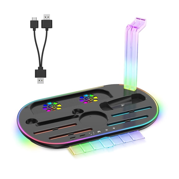 Charging Station for in Card Holder ABS Construction Travel Friendly Base