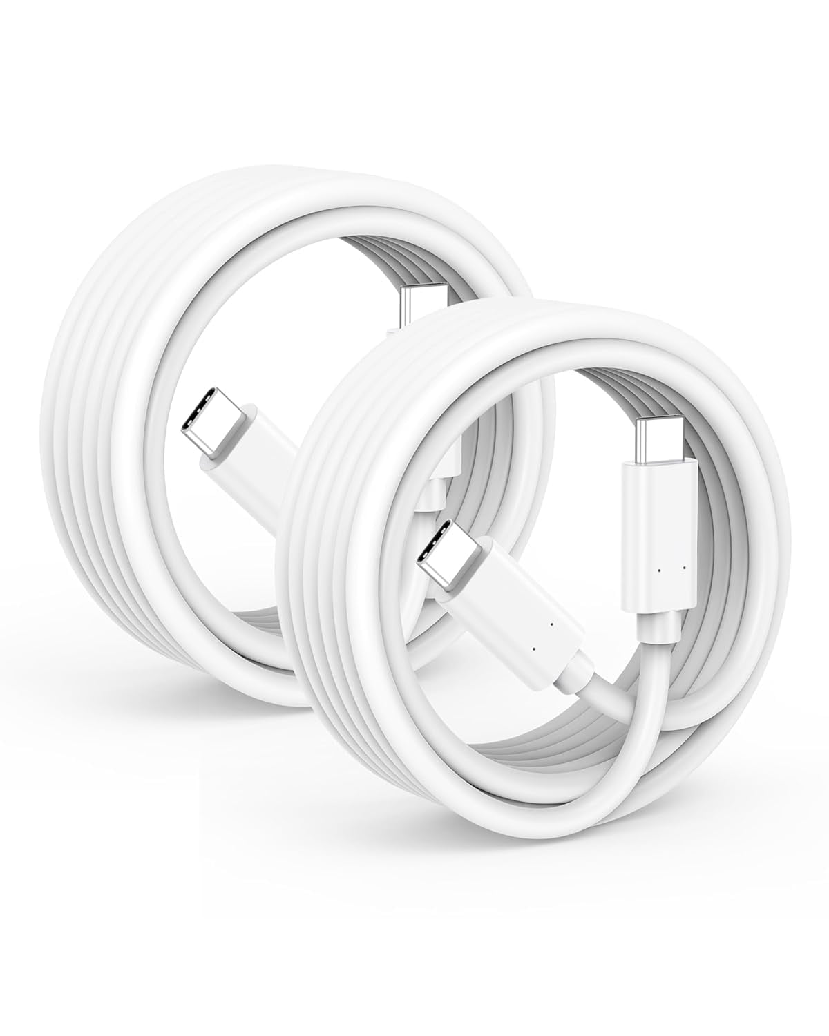 Charging cable 10 feet 2 pack, 3/15 fast charging, long cable suitable for charger & 480, white cable 10 feet suitable for 17-15, 25,,, &