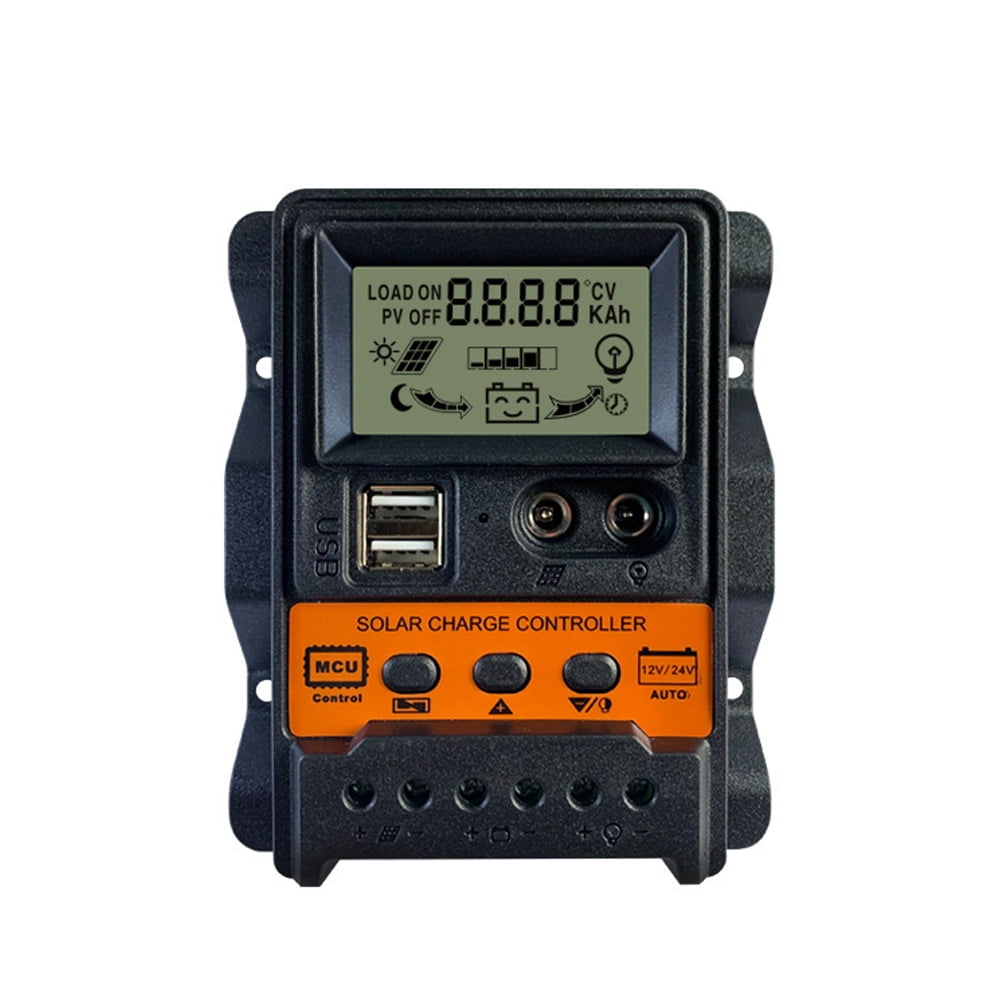 Charging controller, 12volt 24volt Lcd Display Solar Output 12volt ...