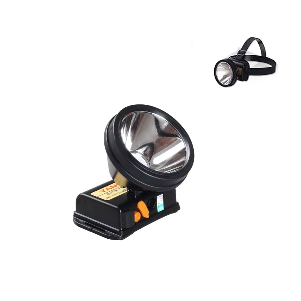 Charging headlight strong light shot LED night fishing family mountaineering headlight with flashlight small worker lamp