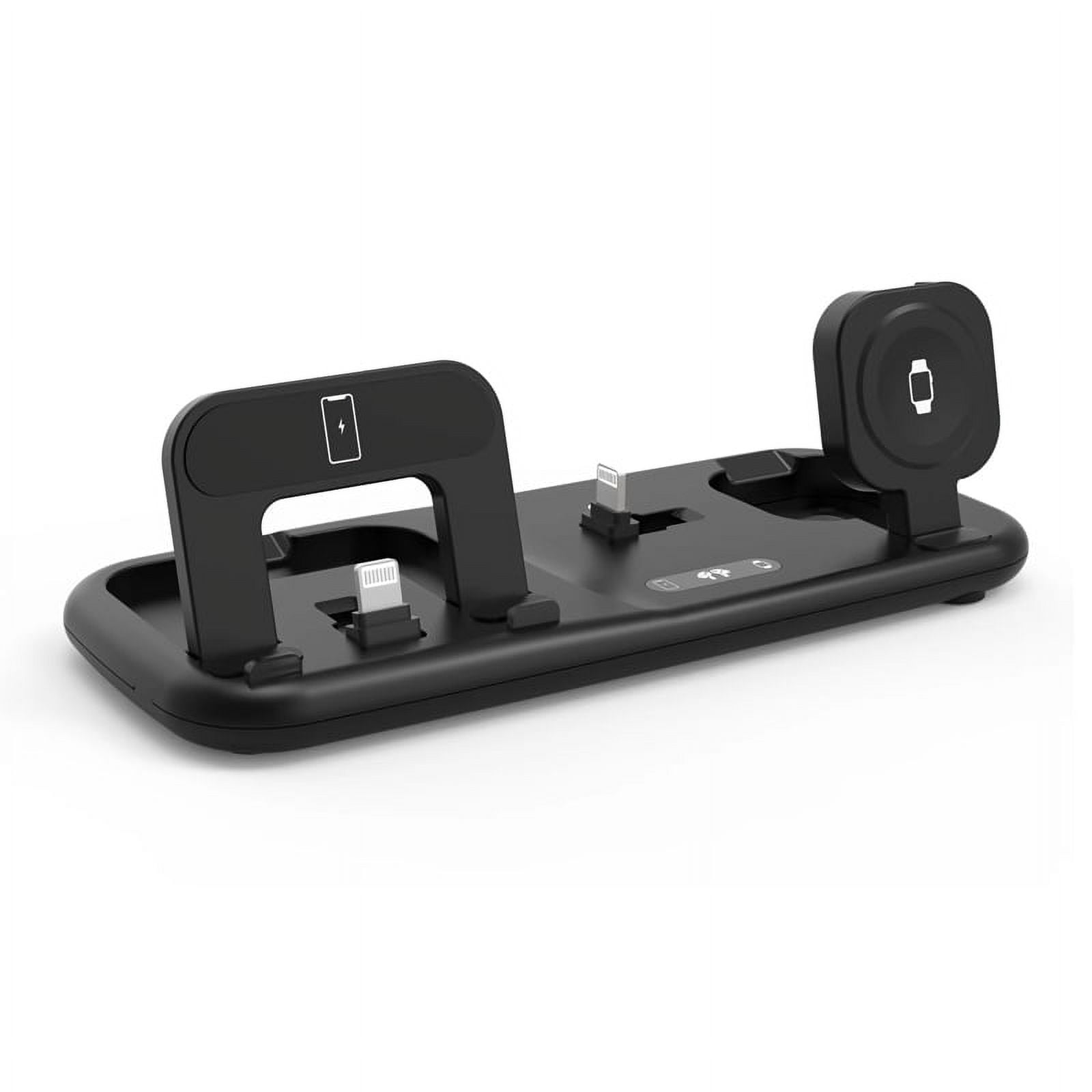 Charging station for multiple Apple devices 3in1 portable wireless charger Travel charging