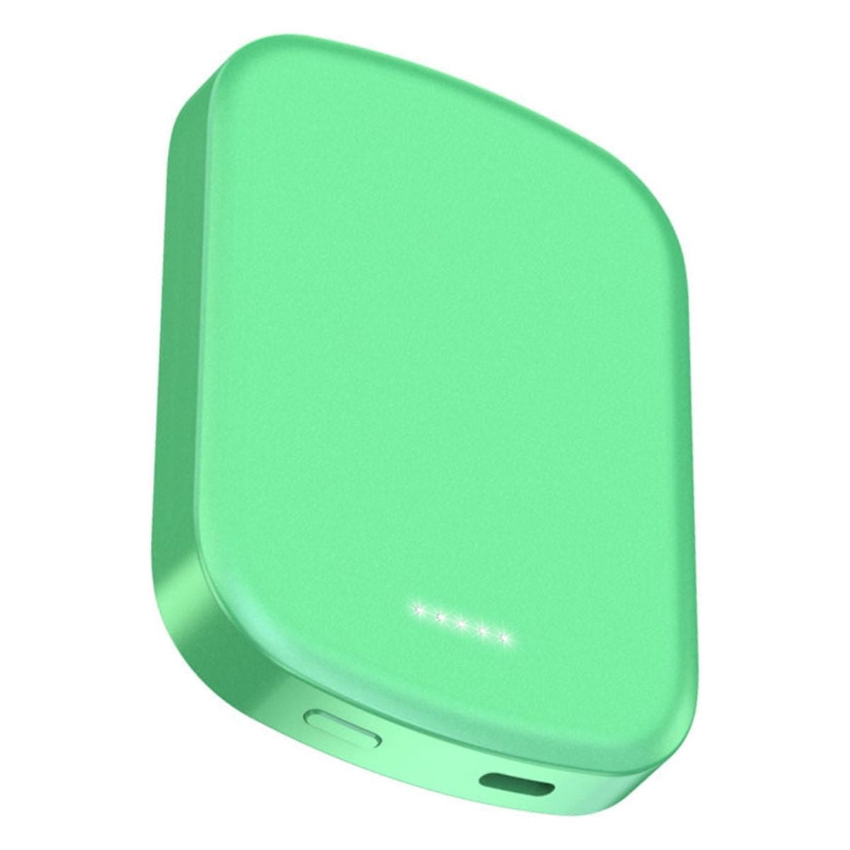 Chargomate Magnetic Portable Wireless Charger And Power Bank For Apple And Android - METALLIC GREEN