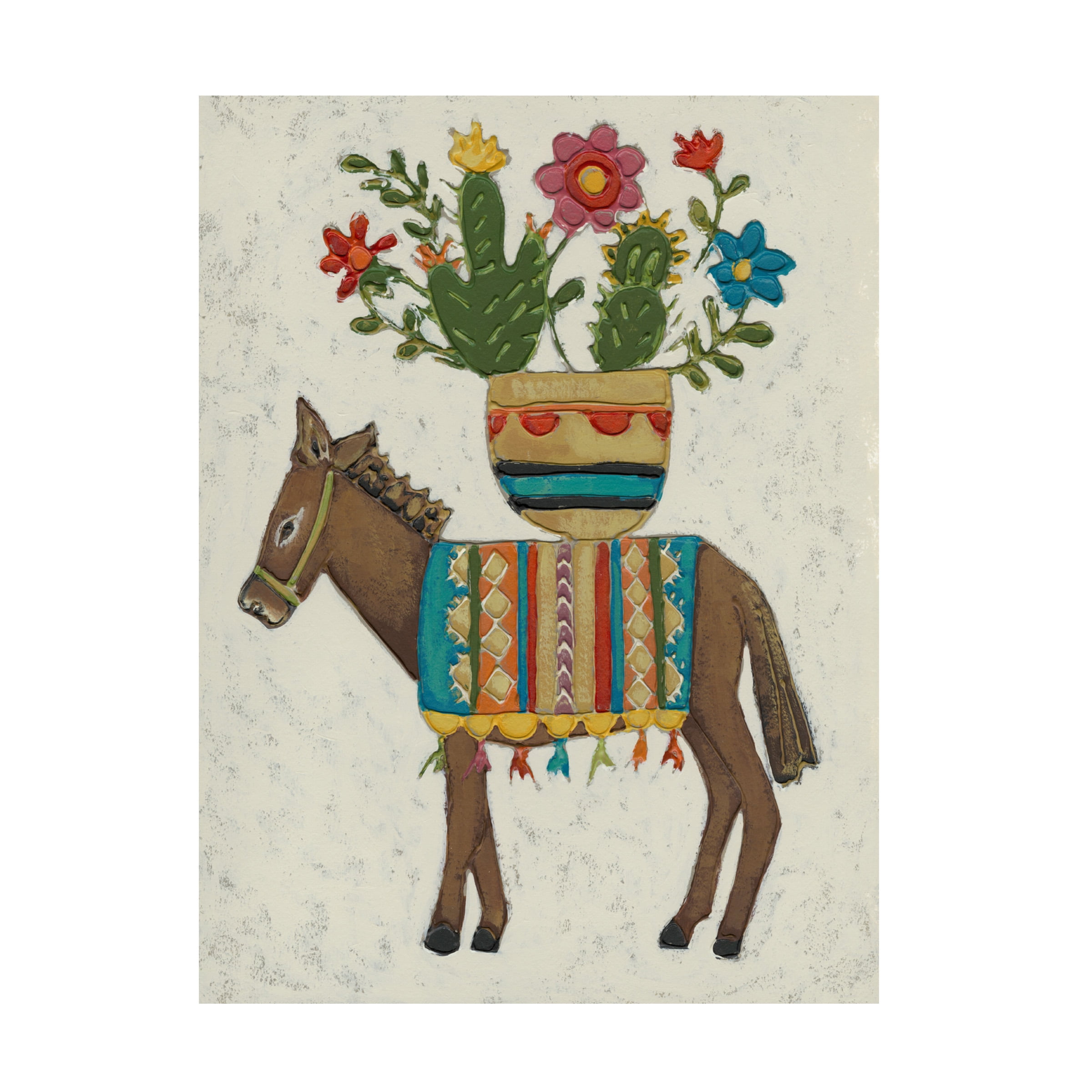 Chariklia Zarris 'Market Boro II' Canvas Art