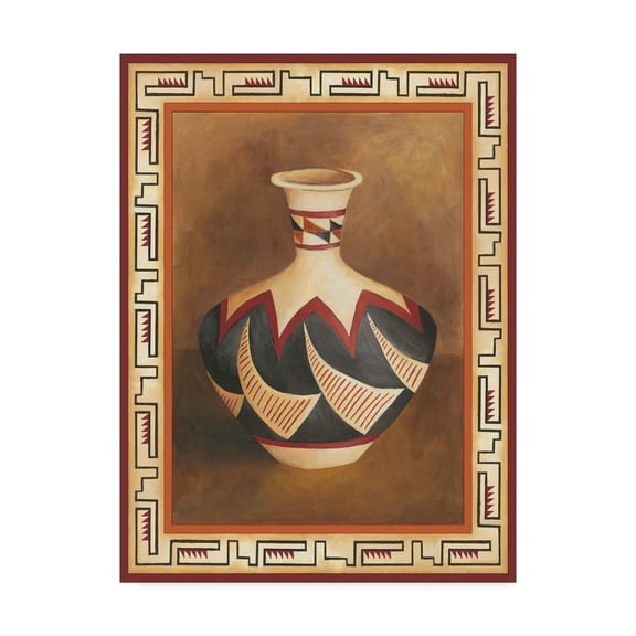 Chariklia Zarris 'Southwest Pottery Ii' Canvas Art