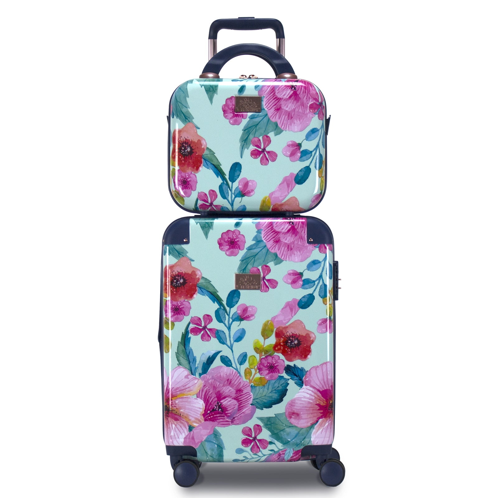 Floral luggage set new arrivals