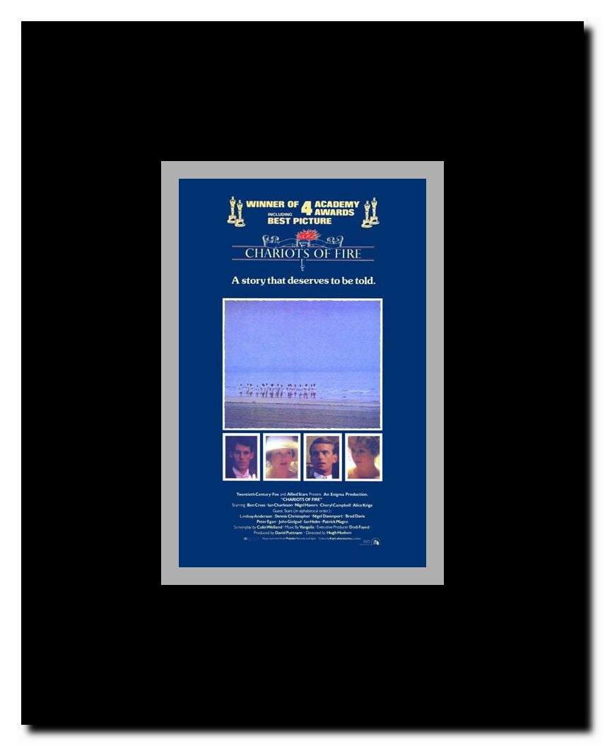 Chariots of Fire Framed Movie Poster