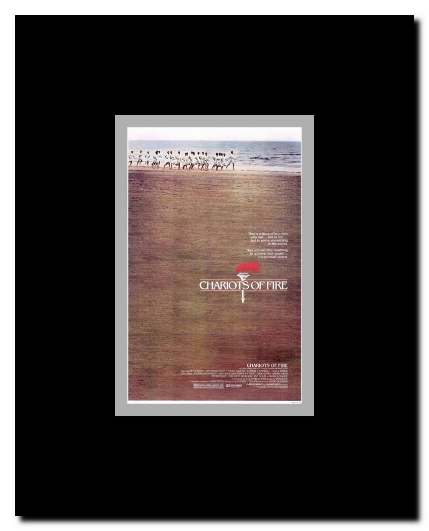 Chariots of Fire Framed Movie Poster