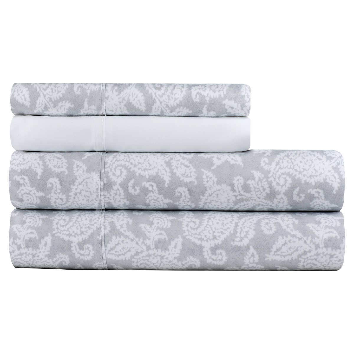 Charisma Microfiber 6 Piece Sheet Set (Surat Paisley), King