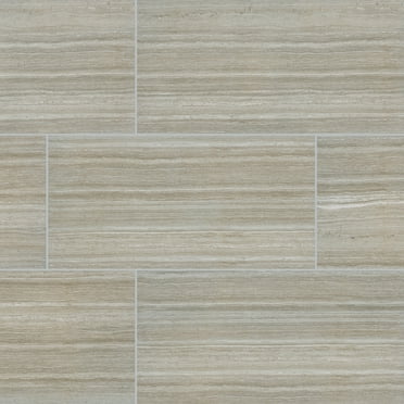 Charisma Silver 12 in. x 24 in. Glazed Ceramic Floor And Wall Tile (16 Sq.Ft. / Case)