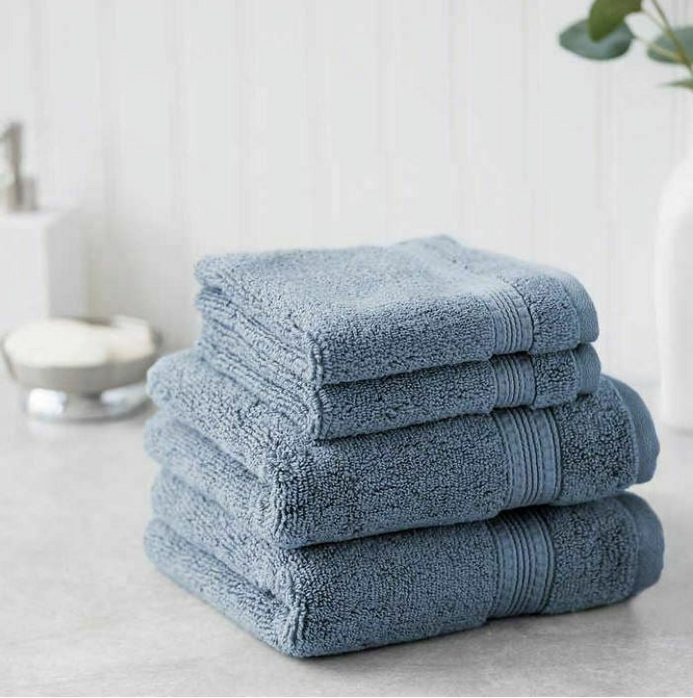 Charisma Soft 100% Hygro Cotton Luxury 4-piece Hand and Washcloth