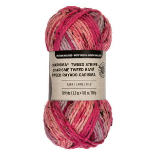 Soft Classic Ombre Yarn by Loops & Threads - Ombre Yarn for Knitting,  Crochet, Weaving, Arts & Crafts - Pink Ombre, Bulk 12 Pack