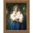 thumbnail image 1 of Charity 20x24 Gold Ornate Wood Framed Canvas Art by Bouguereau, William Adolphe, 1 of 2
