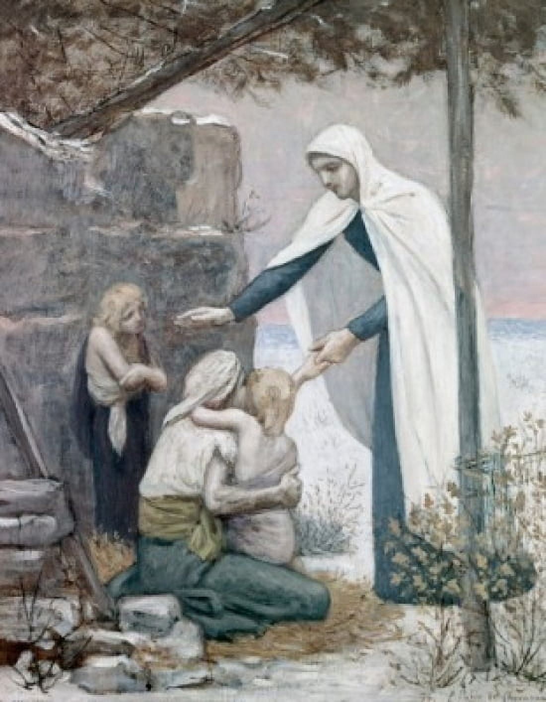 Charity Sd1894 Pierre Puvis de Chavannes (1824-1898 French) Washington University Art Gallery St Louis MO Canvas Art - Pierre Puvis de Chavannes (24 x 36)