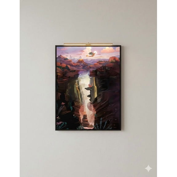 Charizard Evolution Sunset Canyon Pokemon Poster poster Wall Art Decor 8x12 UNFRAMED