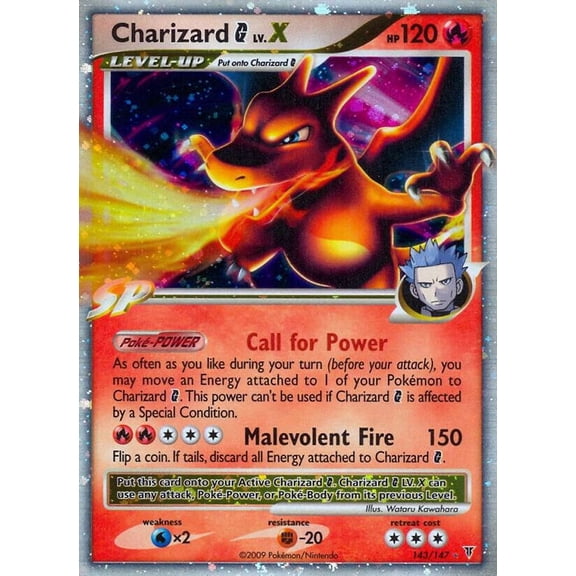 Pokemon Charizard G- Lv.X Supreme Victors Near Mint