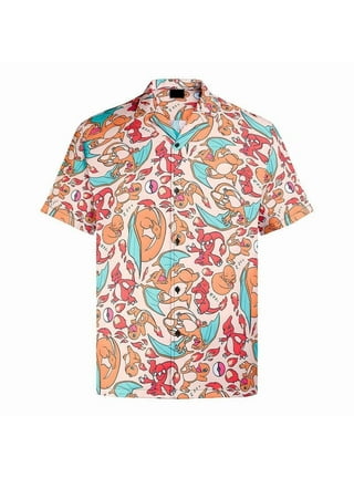 Matching Father Son Hawaiian Shirt Set - Cream Rafelsia Print Luau Outfits With Shorts