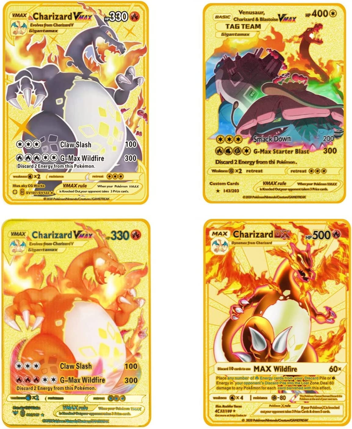 pokemon charizard card box Charizard Pokemon Celebrations Ultra Premium Collection Metal Card #4 PSA 9 main image 0
