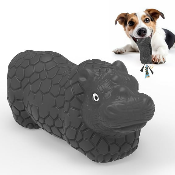 Charkool Dog Toys for Aggressive Chewers, Indestructible Dog Toys for Large Dogs Breed, Beef Flavored