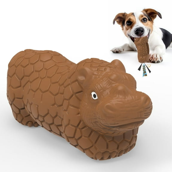 Charkool Dog Toys for Aggressive Chewers, Indestructible Dog Toys for Large Dogs Breed, Beef Flavored