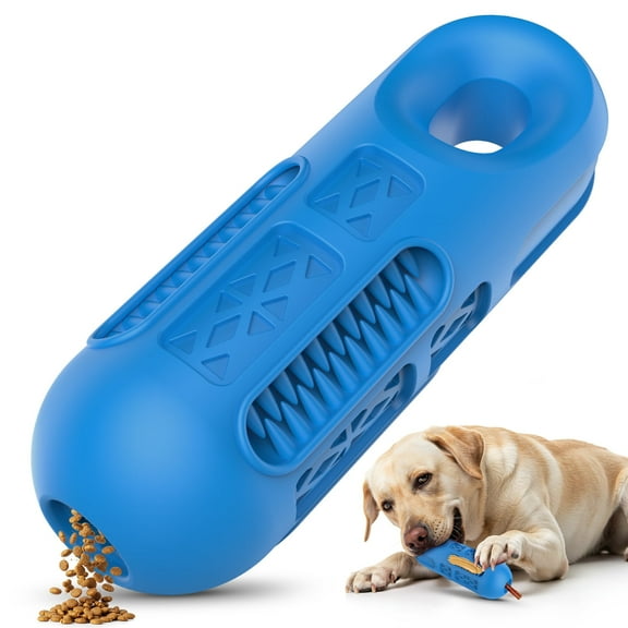 Charkool Dog Toys for Aggressive Chewers,Interactive Natural Rubber Chew Toy for Large Medium Breed