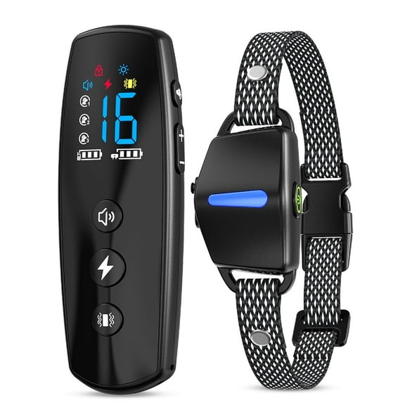 Charkool Dog Training Collars with Remote 2600ft, Smart Dog Shock Collar with 4 Training Modes and Training Icons, Waterproof Electric Dog Shockers for Large and Medium Dogs