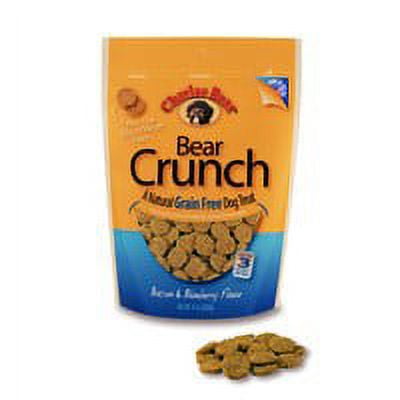 Charlee Bear Bear Crunch Grain-Free Bacon & Blueberry Dog Treats, 8 Oz